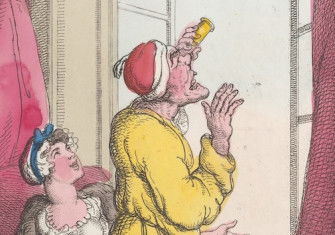‘Looking at the Comet till You Get a Crick in the Neck’, by Thomas Rowlandson, 20 September 1811. Metropolitan Museum of Art. Public Domain.