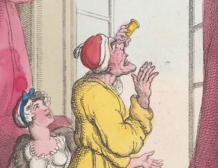 ‘Looking at the Comet till You Get a Crick in the Neck’, by Thomas Rowlandson, 20 September 1811. Metropolitan Museum of Art. Public Domain.