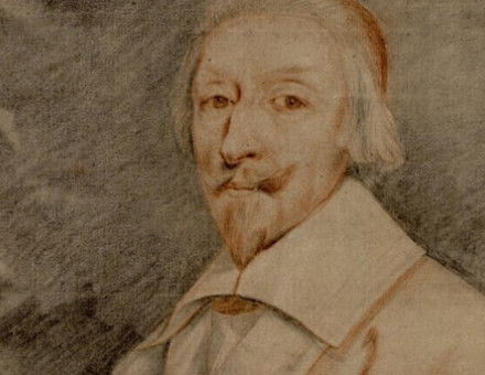 A portrait of Cardinal Richelieu, by Joseph Vivien, c. 18th century. Albertina. Public Domain.