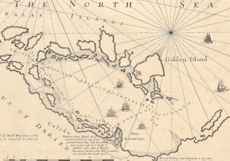 Map of the Isthmus of Darien ‘where ye Scots West India Company were setteled’, 1699. ©John Carter Brown Library.
