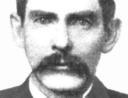 Picture of a man thought to be Doc Holliday, 1882. GRANGER - Historical Picture Archive/Alamy Stock Photo.