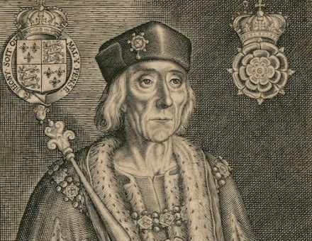 Henry VII, by John Payne, 1622. Folger Shakespeare Library. Public Domain.