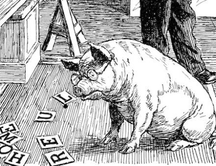 Cartoon about home rule, Punch, 29 April 1920. Punch Cartoon Library/TopFoto.