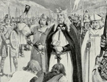 Æthelstan, Hutchinson’s History of the British Nations, 1922. Robarts Library, University of Toronto. Public Domain.