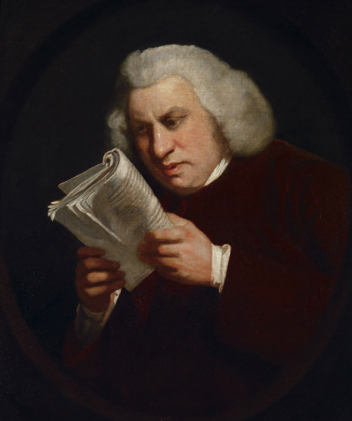 Samuel Johnson, by Joshua Reynolds, 1775.  © 2025, Courtesy of The Huntington Art Museum, San Marino, California. 
