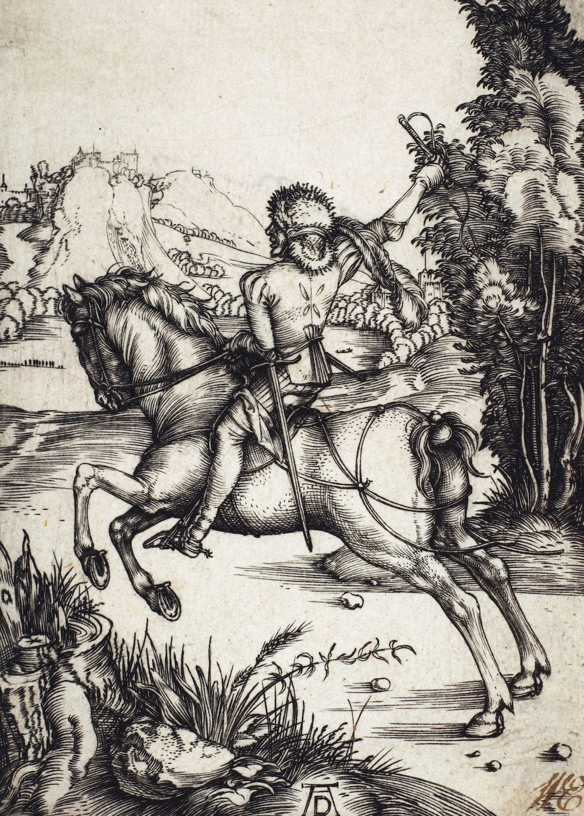 The Little Courier, by Albrecht Dürer, c.1496. Metropolitan Museum of Art. Public Domain.