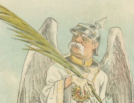 Otto von Bismarck on a seesaw balancing global powers, by Joseph Ferdinand Keppler, 1886. Library of Congress. Public Domain.