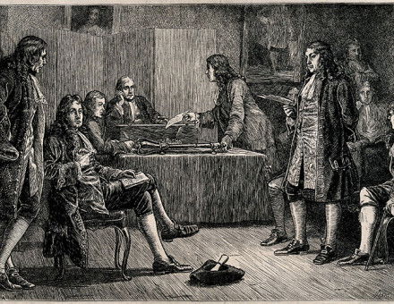 The Royal Society in Crane Court, London, 17th century