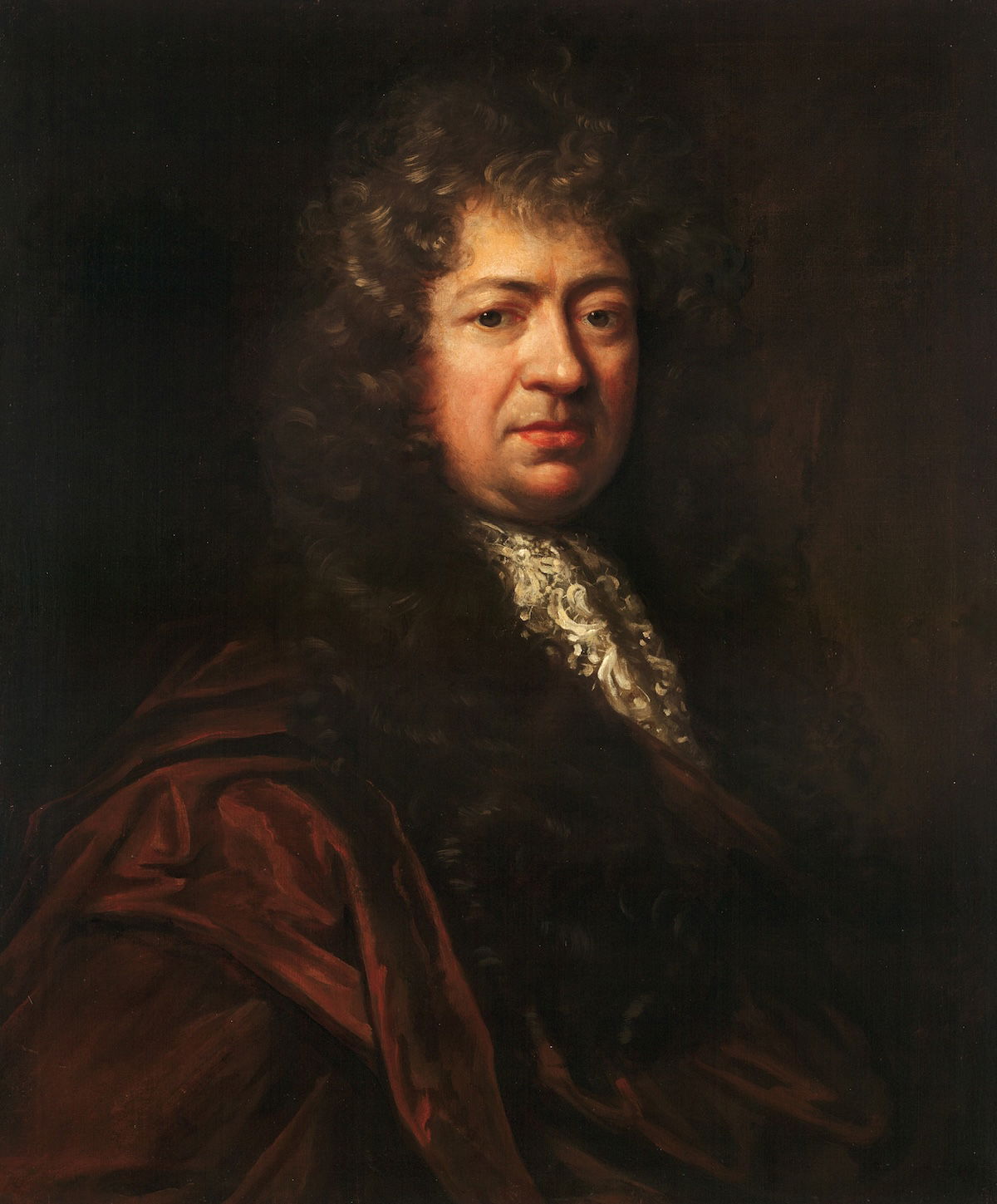 Portrait of Samuel Pepys by John Riley, late 17th century. Yale University Art Gallery. Public Domain.