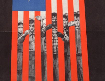 ‘If this is freedom, then what is prison?’, Soviet propaganda poster by Viktor Koretsky, 1968. Brown Digital Repository. Brown University Library. Public Domain.