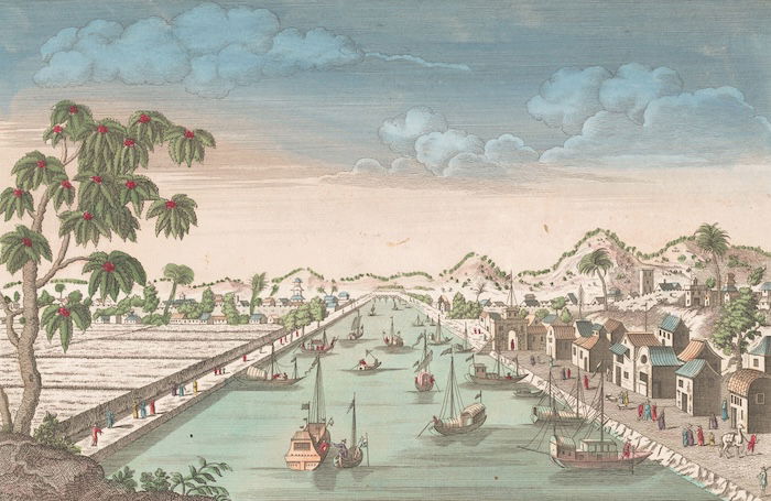 View of a village on the water in independent Vietnam, Jean-François Daumont, c.1745-75. Rijksmuseum. Public Domain.